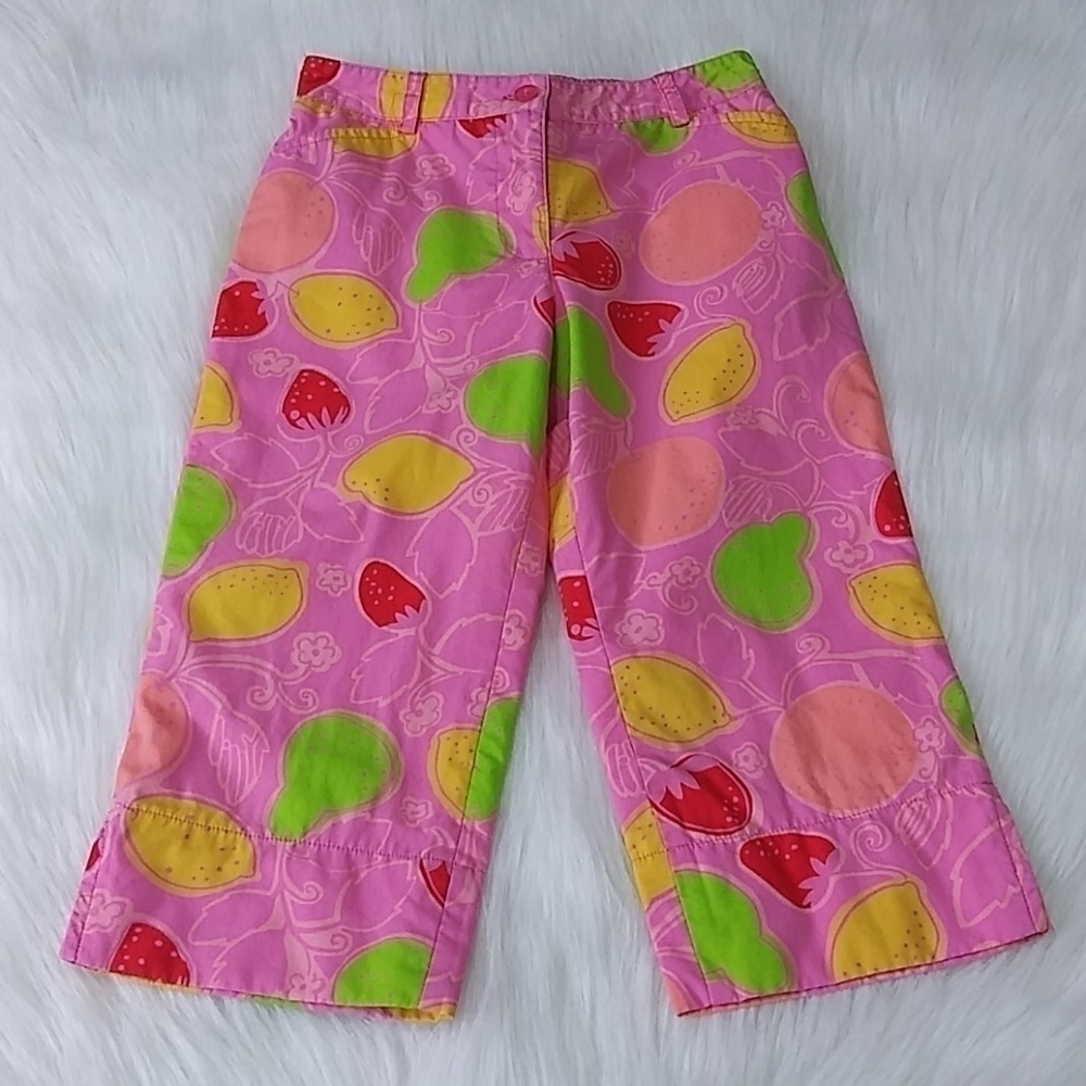 Lilly Pulitzer‎ Girls Fruit Print Capri
